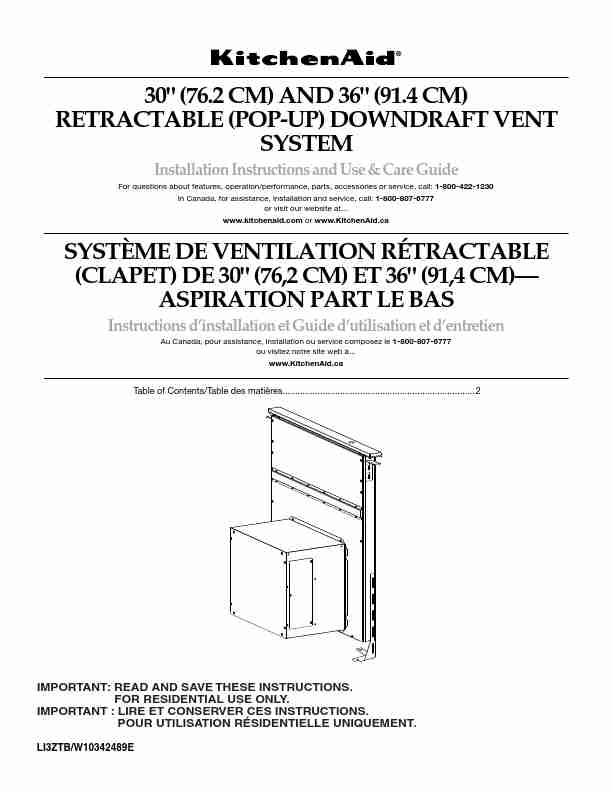 KitchenAid Ventilation Hood UXI01200DYS-page_pdf
